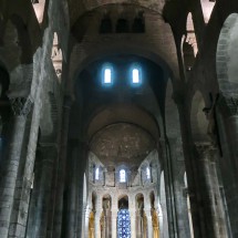 In the Basilique Notre-Dame d'Orcival